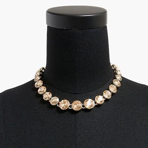 J. Crew Factory Crystal Statement Necklace- NWT